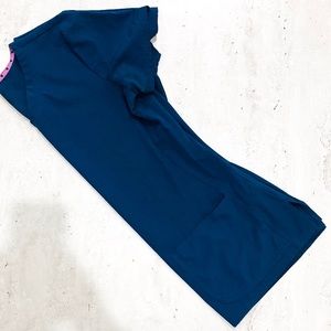 Teal Heartsoul Scrub Top